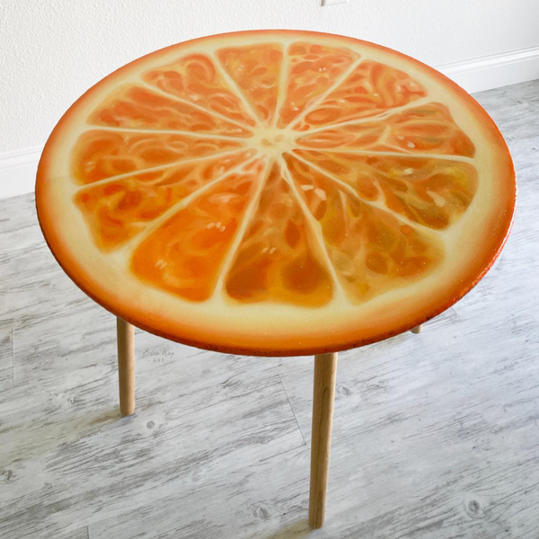 Round Citrus Table